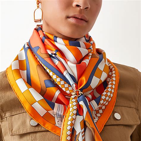 hermes neck scarf size|hermes scarves how to wear.